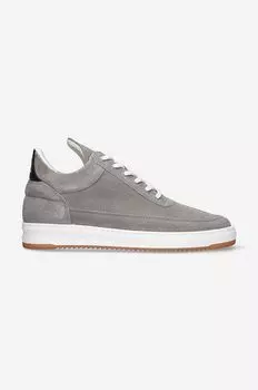 Замшевые кроссовки Filling Pieces, серый