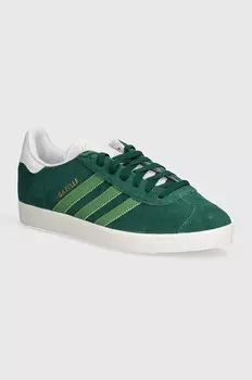 Замшевые кроссовки Gazelle 00s adidas Originals, зеленый