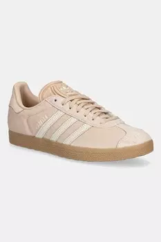 Замшевые кроссовки Gazelle Adidas Originals, бежевый