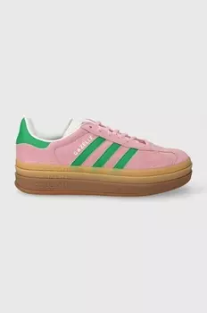 Замшевые кроссовки Gazelle Bold Adidas Originals, розовый