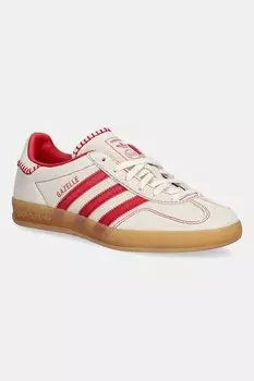 Замшевые кроссовки Gazelle Indoor Adidas Originals, бежевый