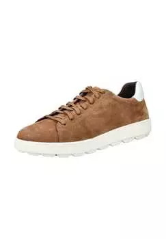 Замшевые кроссовки Geox, цвет toffee