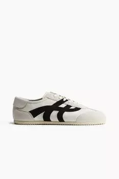 Замшевые кроссовки H&M, белый