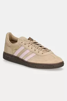 Замшевые кроссовки Handball Spezial Adidas Originals, бежевый