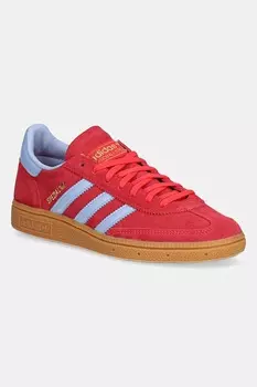 Замшевые кроссовки Handball Spezial Adidas Originals, красный
