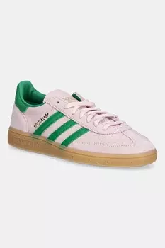 Замшевые кроссовки Handball Spezial Adidas Originals, розовый