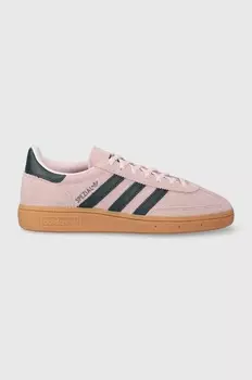 Замшевые кроссовки Handball Spezial Adidas Originals, розовый