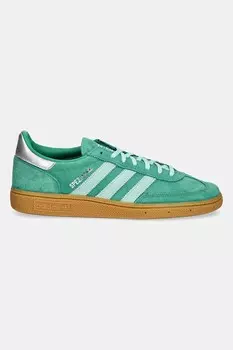 Замшевые кроссовки Handball Spezial ST W Adidas Originals, зеленый
