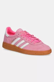 Замшевые кроссовки Handball Spezial W Adidas Originals, розовый