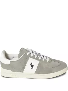 Замшевые кроссовки Heritage Aera Polo Ralph Lauren, серый