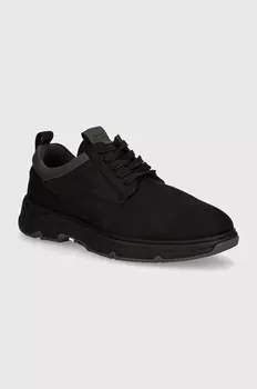 Замшевые кроссовки HILFIGER NUBUCK MIX HYBRID SHOE Tommy Hilfiger, черный
