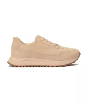 Замшевые кроссовки Kazar, бежевый