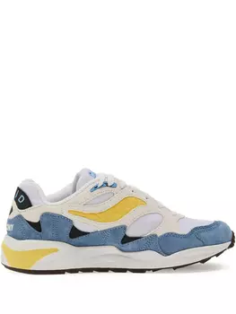 Замшевые кроссовки на толстой подошве Saucony, белый
