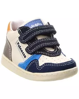 Замшевые кроссовки Naturino Falcotto с клипсами, белый