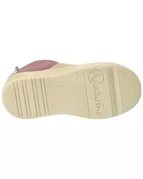 Замшевые кроссовки Naturino Trajan на молнии, коричневый