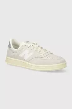 Замшевые кроссовки New Balance, серый