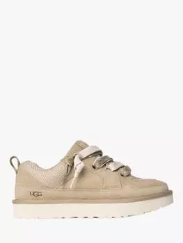 Замшевые кроссовки низкого качества UGG, бежевый