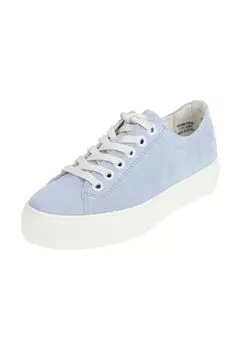 Замшевые кроссовки paul green, светло-синий