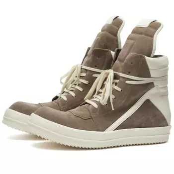 Замшевые кроссовки Rick Owens Geobasket
