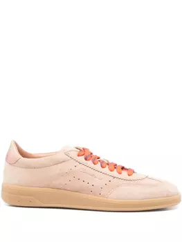 Замшевые кроссовки Santoni, нейтральный