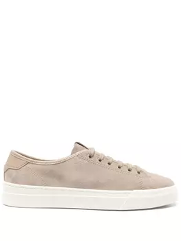 Замшевые кроссовки Santoni, нейтральный