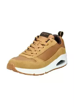 Замшевые кроссовки SKECHERS, цвет Mittelbraun