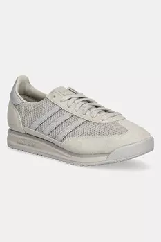 Замшевые кроссовки SL 72 RS Adidas Originals, бежевый