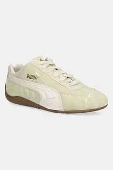 Замшевые кроссовки Speedcat Faded Puma, зеленый
