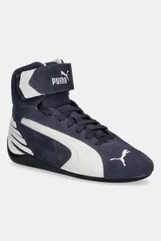 Замшевые кроссовки Speedcat Mid Puma, темно-синий
