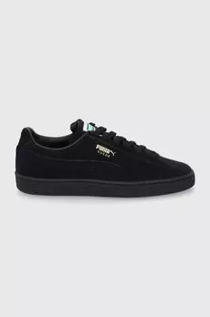 Замшевые кроссовки Suede Classic XXI Puma, черный