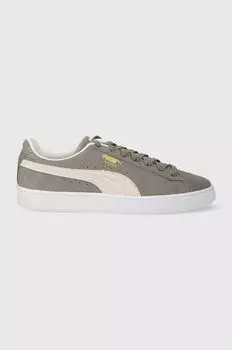 Замшевые кроссовки Suede Classic XXI Puma, серый