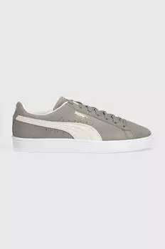 Замшевые кроссовки Suede Classic XXI Puma, серый