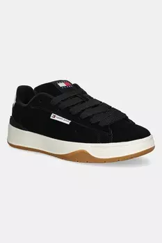 Замшевые кроссовки TJW Skate Sneaker Tommy Jeans, черный