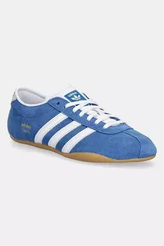 Замшевые кроссовки Tokyo W Adidas Originals, синий