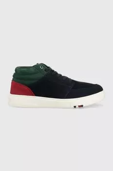 Замшевые кроссовки Tommy Hilfiger, темно-синий