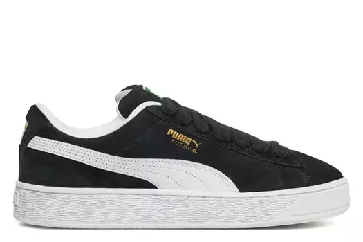 Замшевые кроссовки xl Puma, черный