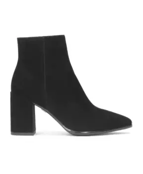 Замшевые кружевные ботинки Kazar, черный