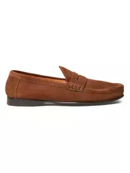 Замшевые лоферы Чалмерс Polo Ralph Lauren, цвет chestnut