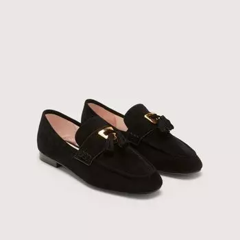 Замшевые лоферы Coccinelle BEAT SUEDE, черный