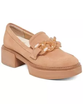 Замшевые лоферы Dolce Vita Savara, коричневый