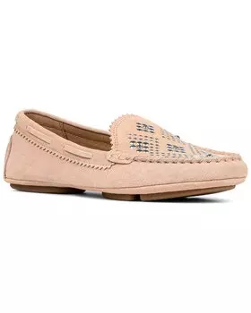 Замшевые лоферы Donald Pliner Rebina, розовый