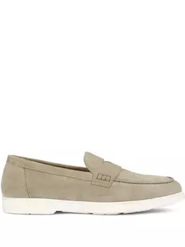 Замшевые лоферы Doucal's, нейтральный