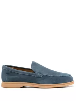 Замшевые лоферы Doucal's, синий