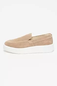 Замшевые лоферы Fletcher Steve Madden, коричневый