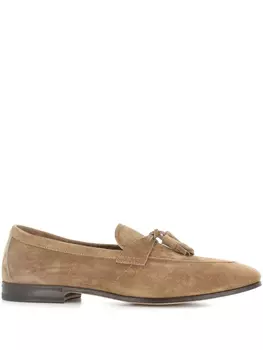 Замшевые лоферы Henderson Baracco, коричневый