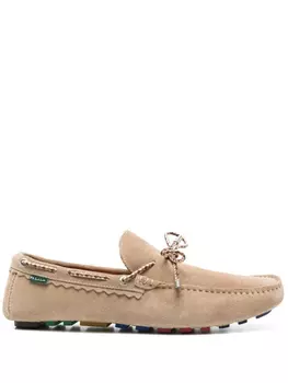 Замшевые лоферы PS Paul Smith, коричневый