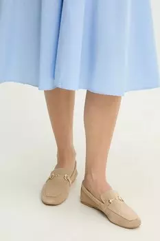 Замшевые мокасины Answear.Lab, бежевый