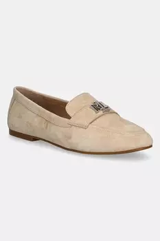 Замшевые мокасины Averi III Lauren Ralph Lauren, бежевый