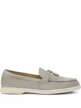 Замшевые мокасины Doucal's, серый