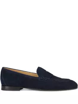 Замшевые мокасины Doucal's, синий